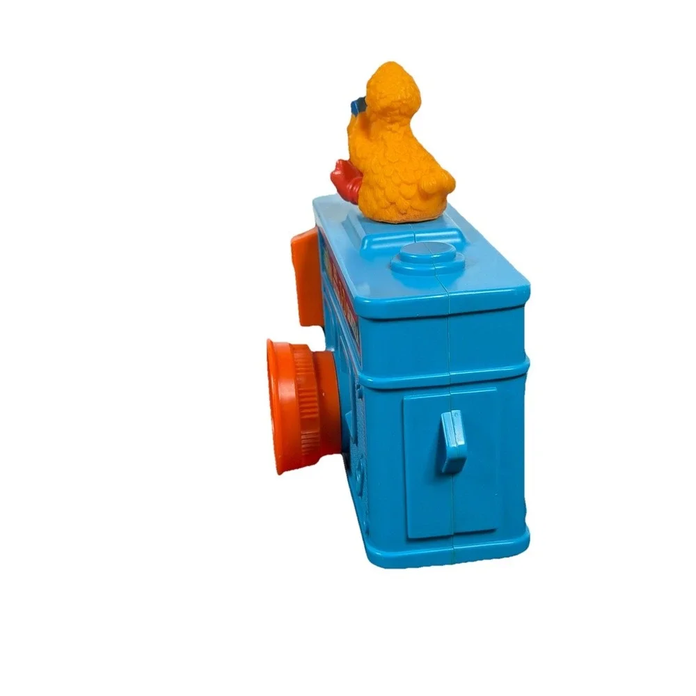 Vintage 1978 Sesame Street Big Bird Toy Alphabet 3D Camera